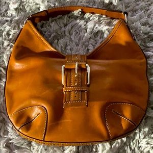 MICHAEL MICHAEL KORS Orange Hobo Purse